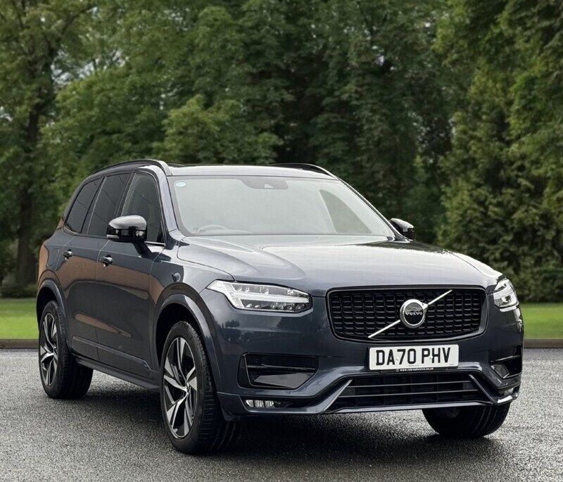 Blue Used 2021 Volvo XC90 R-Design SUV | £38,995 (Good price) - Image 1/4