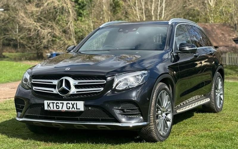 Used Mercedes GLC350 AMG line 258 HP (189 kW) 2017 Black Estate