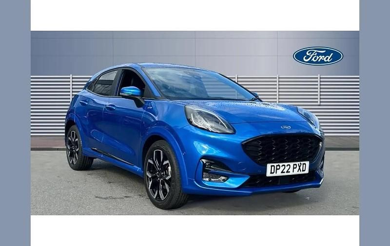 Blue Used 2022 Ford Puma Gen-E ST-Line X SUV | £16,350 (Fair price) - Image 1/4