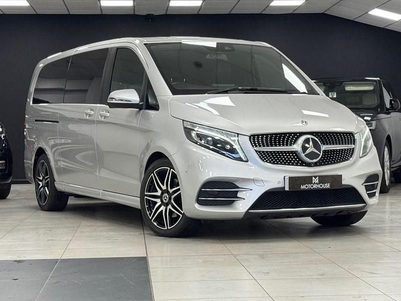 Silver Used 2019 Mercedes V300 AMG line MPV | £31,995 - Image 1/4