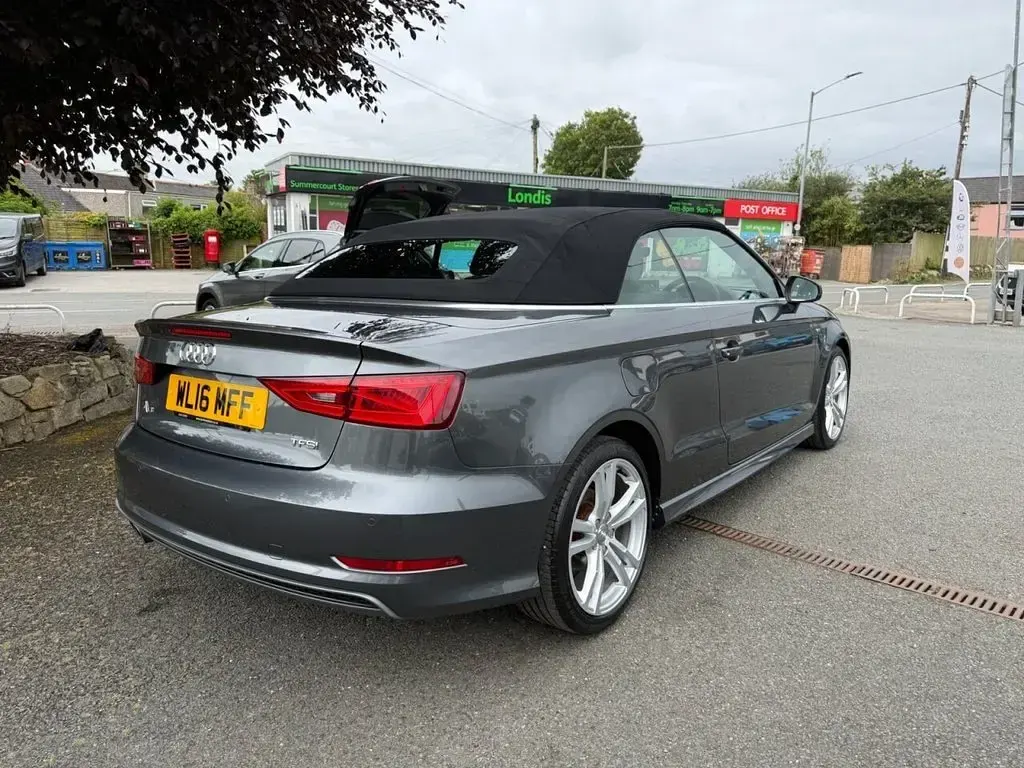 Used Audi A3 Cabriolet S-Line 2016 Grey Cabriolet