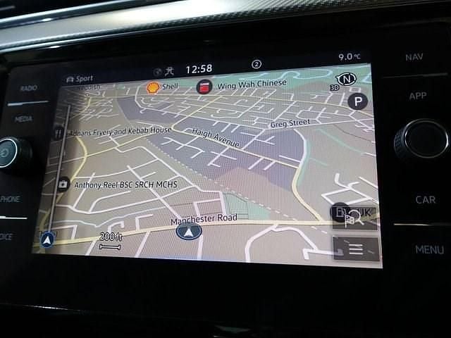 Used VW Passat R-line 150 HP (110 kW) 2021 Blue Sedan