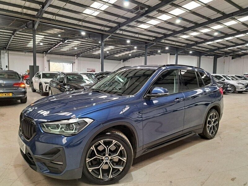 Blue Used 2021 BMW X1 xLine SUV | £15,330 (Good price) - Image 1/4