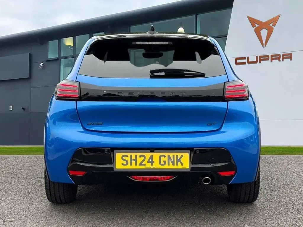 Used Peugeot 208 GT 2024 Blue Hatchback
