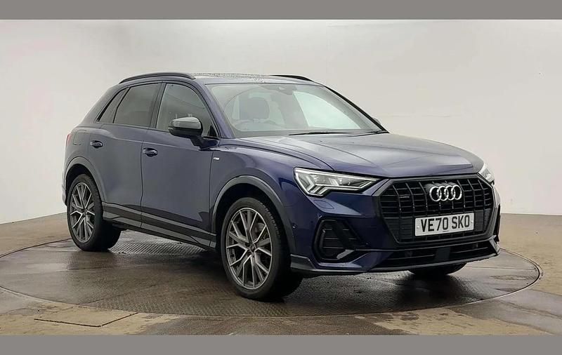 Blue Used 2021 Audi Q3 Advanced SUV | £30,999 (Fair price) - Image 1/4