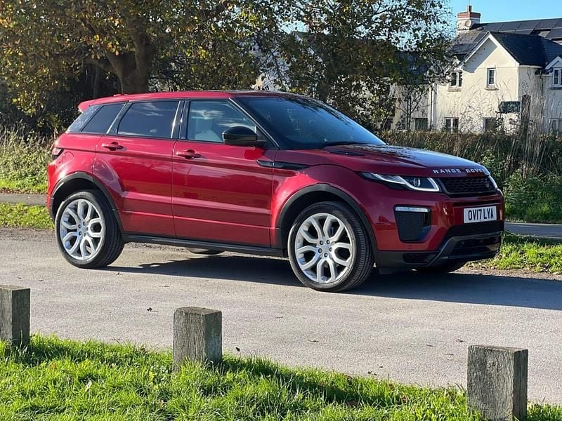 Used Land Rover Range Rover evoque HSE Dynamic 2017 Red Estate