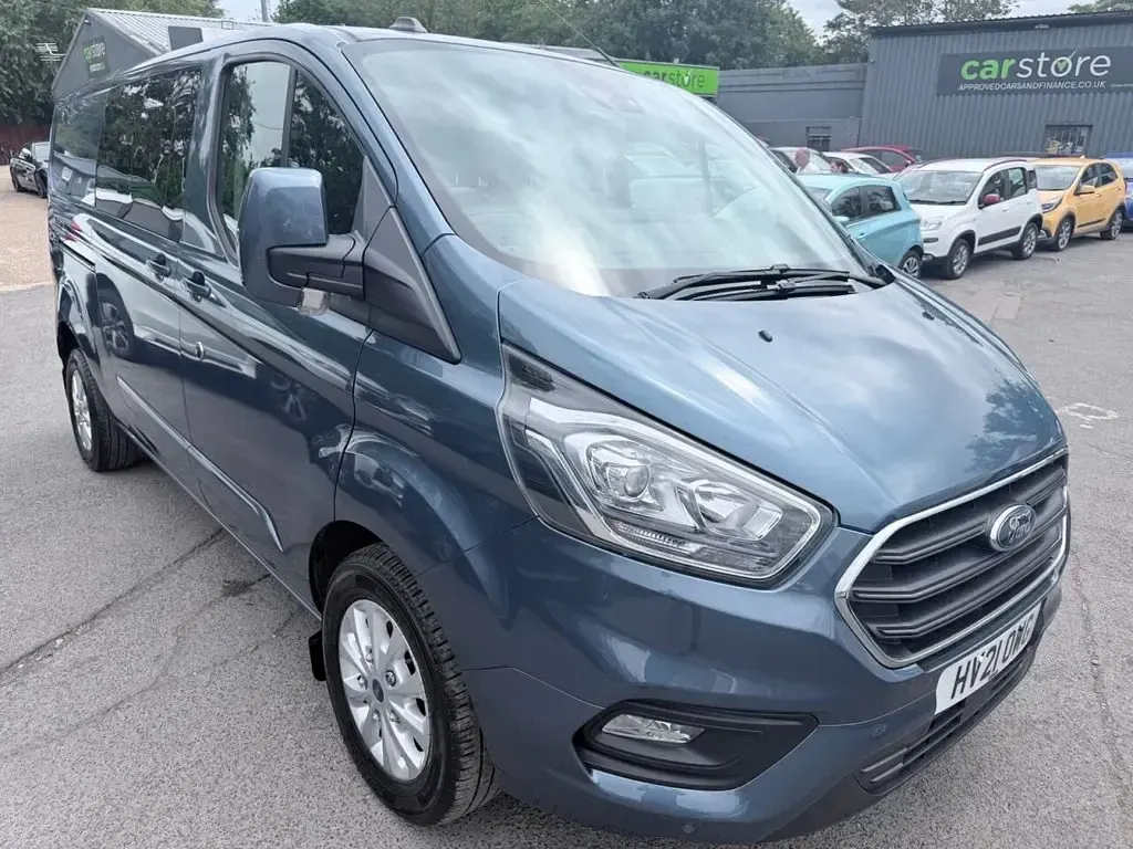 Used Ford Transit Custom Limited 2021 Blue Van