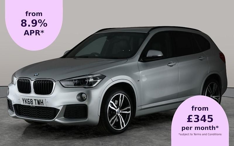 Silver Used 2019 BMW X1 M Sport SUV | £18,609 (Fair price) - Image 1/3