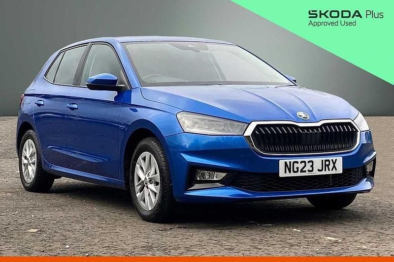 Race blue metallic Used 2024 Skoda 110 R Comfort Hatchback | £14,631 (Fair price) - Image 1/4