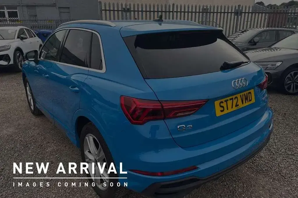 Used Audi Q3 S-Line 150 HP (110 kW) 2023 Blue SUV