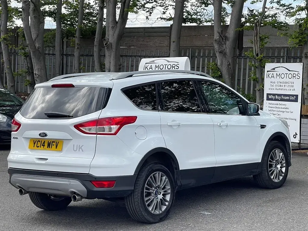 Used Ford Kuga Titanium 163 HP (119 kW) 2014 White SUV