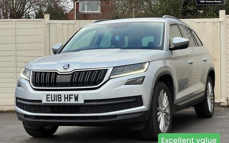 Used Skoda Kodiaq SE L 150 HP (110 kW) 2018 Silver SUV