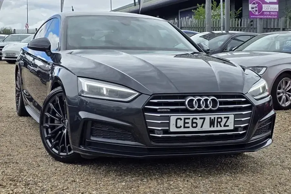 Used Audi A5 Sportback S-Line 252 HP (185 kW) 2017 Grey Hatchback