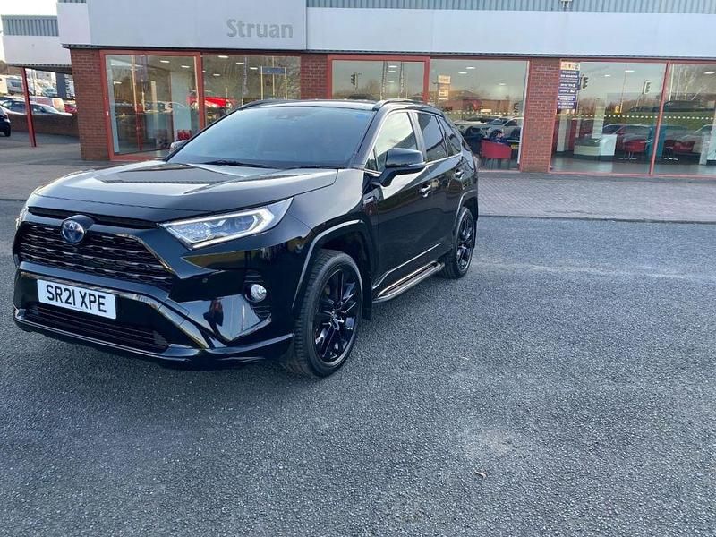 Used Toyota RAV4 Hybrid Edition 2021 Galaxy black SUV