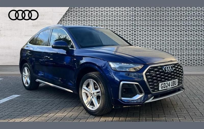 Used Audi Q5 Sportback S-Line 268 HP (197 kW) 2024 Blue SUV