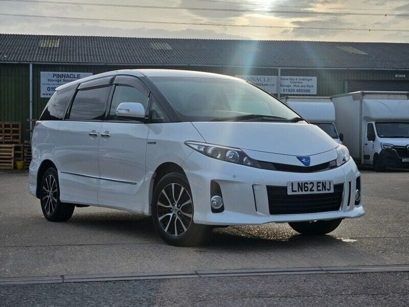 Used Toyota Estima Hybrid 2012 White MPV
