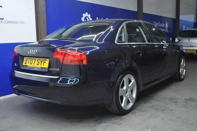 Used Audi A4 S-Line 138 HP (101 kW) 2007 Blue Sedan