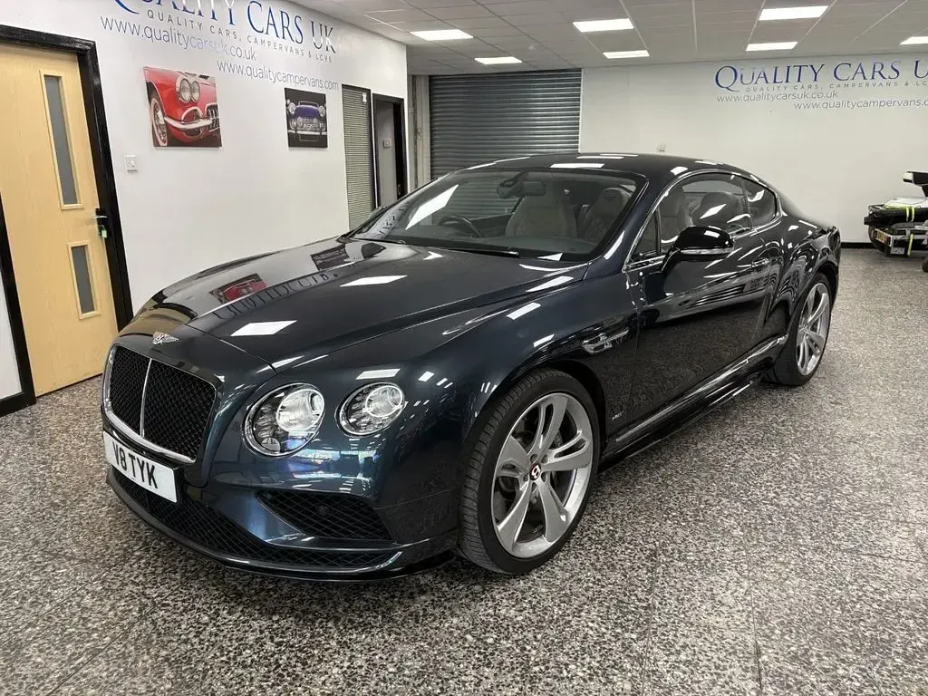 Used Bentley Continental 528 HP (388 kW) 2017 Black Coupe