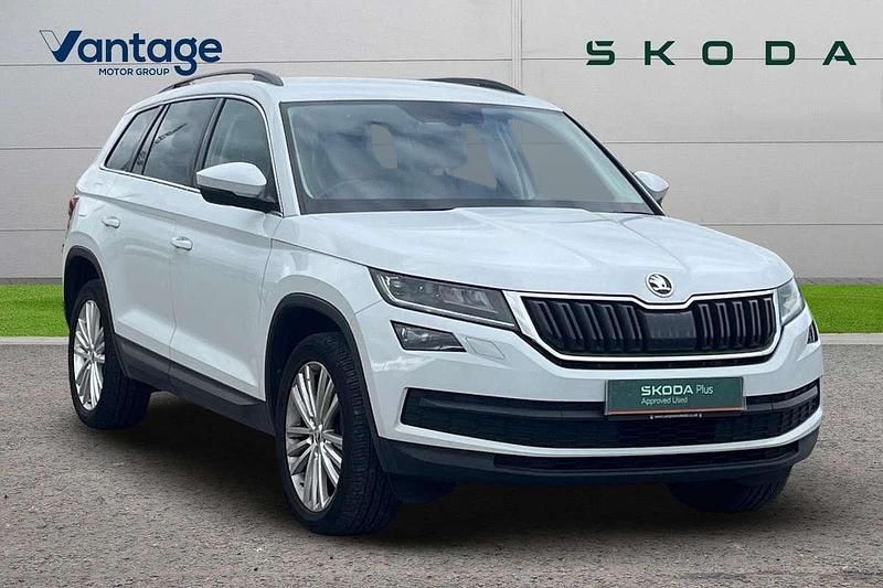White Used 2017 Skoda Kodiaq SE L SUV | £15,590 (A bit pricey) - Image 1/4