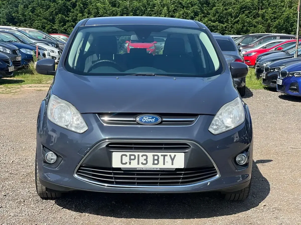 Used Ford C-MAX Zetec 105 HP (77 kW) 2013 Blue MPV