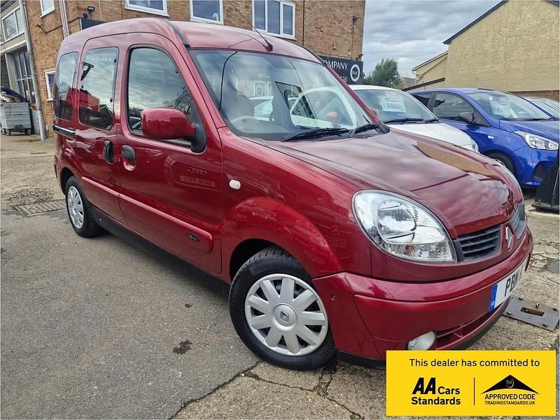 Used Renault Kangoo Expression 95 HP (69 kW) 2008 Red MPV