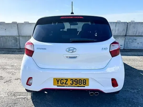 Used Hyundai i10 N Line 100 HP (73 kW) 2023 White Hatchback