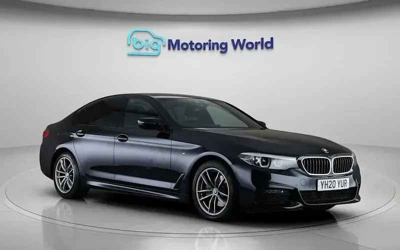 Usado BMW 520 M Sport 190 CV (139 kW) 2020 Negro Berlina