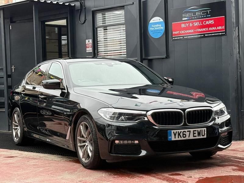 Black Used 2017 BMW 520 M Sport Sedan | £14,340 (A bit pricey) - Image 1/4