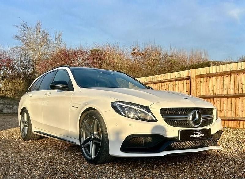 Used Mercedes C63 AMG Premium 2017 White Estate