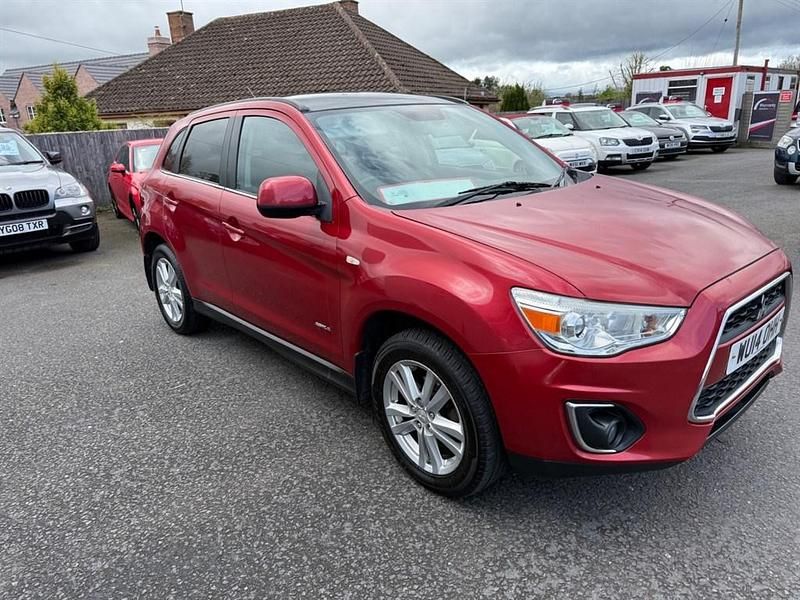 Used Mitsubishi ASX 116 HP (85 kW) 2014 Red SUV