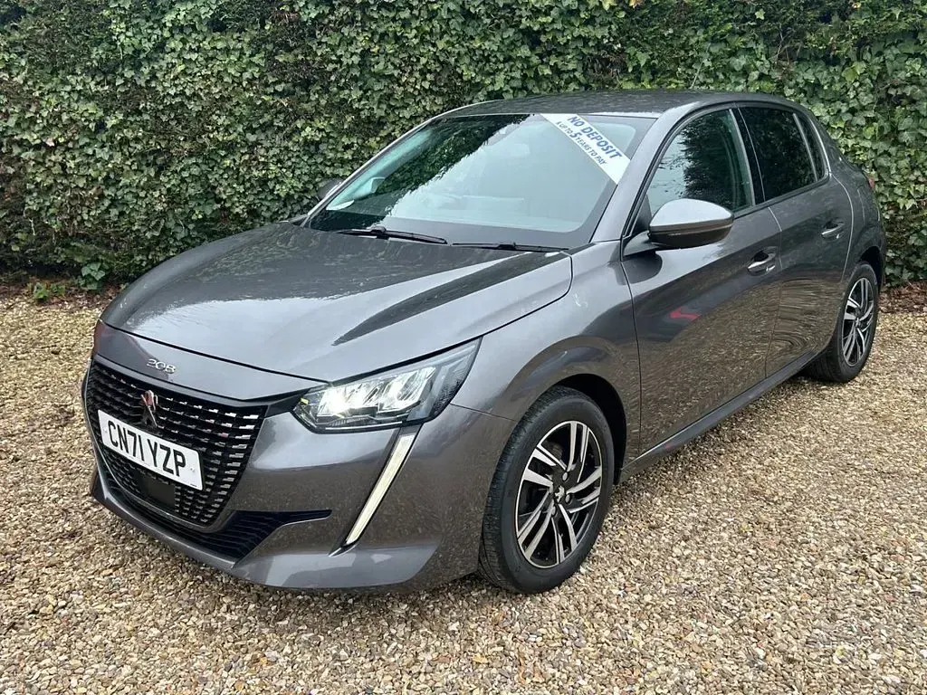 Used Peugeot 208 Allure Premium 100 HP (73 kW) 2021 Grey Hatchback