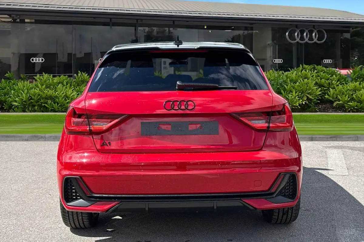 New Audi A1 Sportback Black Edition 2026 Red Hatchback