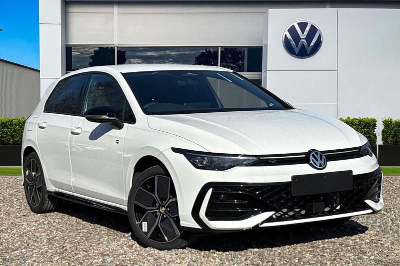 New VW Golf VIII Black Edition 2026 White Hatchback