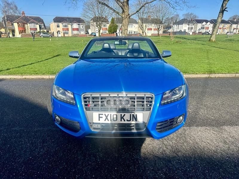 Used Audi A5 Cabriolet 2010 Blue Cabriolet