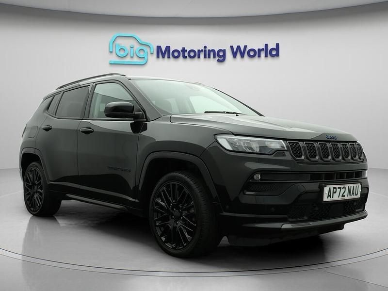 Black Used 2023 Jeep Compass SUV | £16,200 (Fair price) - Image 1/4