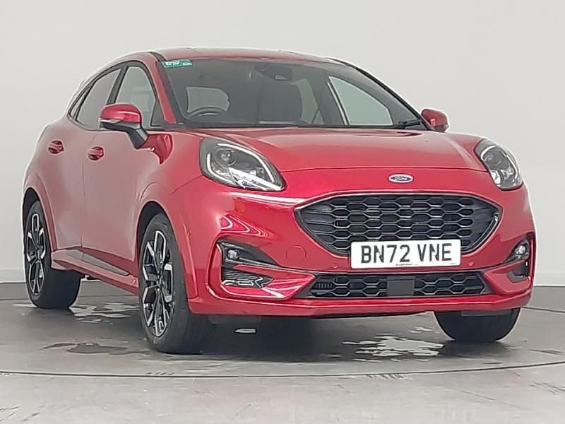 Red Used 2022 Ford Puma ST-Line X Hatchback | £16,998 - Image 1/4