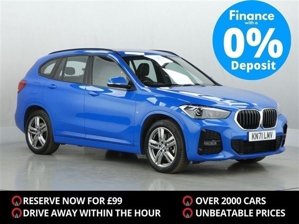 Blue Used 2021 BMW X1 M Sport SUV | £17,280 (A bit pricey) - Image 1/1