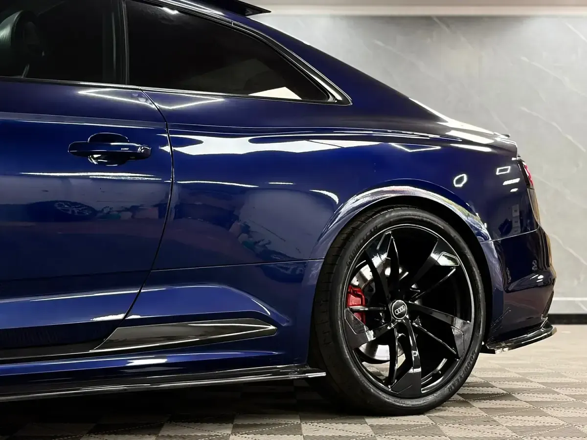 Used Audi RS5 Comfort 450 HP (330 kW) 2017 Blue Coupe