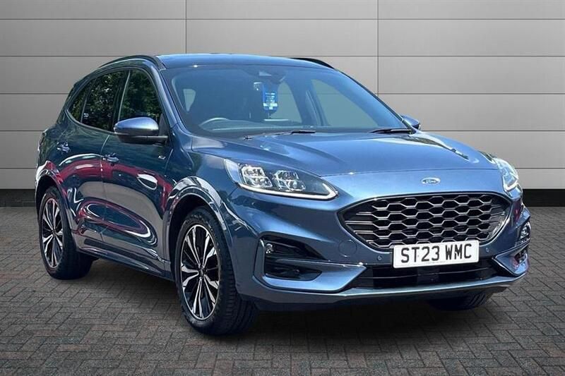 Chrome blue Used 2023 Ford Kuga ST-Line X SUV | £23,095 (Fair price) - Image 1/2