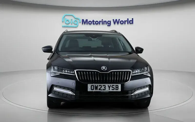 Used Skoda Superb SE L 150 HP (110 kW) 2023 Black Estate