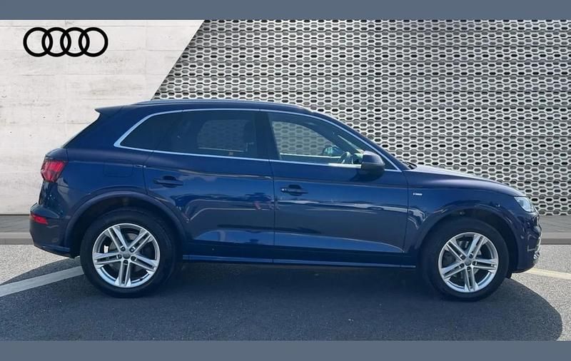 Used Audi Q5 S-Line 190 HP (139 kW) 2019 Blue SUV
