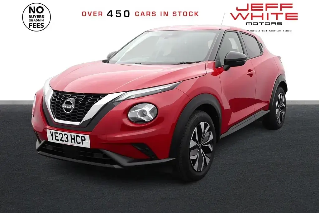 Used Nissan Juke Acenta 114 HP (83 kW) 2023 Red SUV