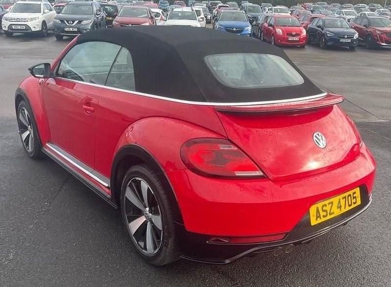 Usado VW Beetle R-line 2017 Vermelho Citadino