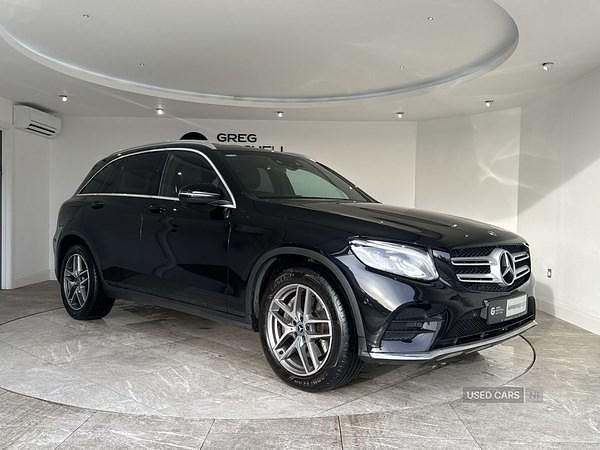 Used Mercedes GLC220 AMG line 2018 Black Estate