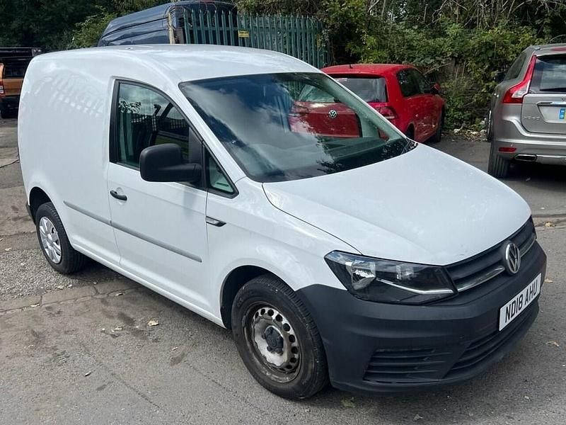 White Used 2018 VW Caddy Startline MPV | £9,450 (Good price) - Image 1/4