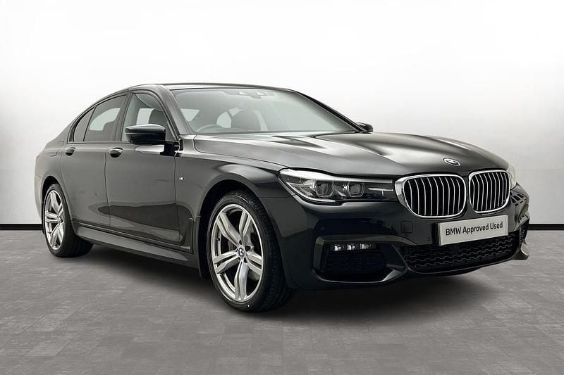 Black Used 2018 BMW 740 M Sport Sedan | £26,000 (Fair price) - Image 1/3