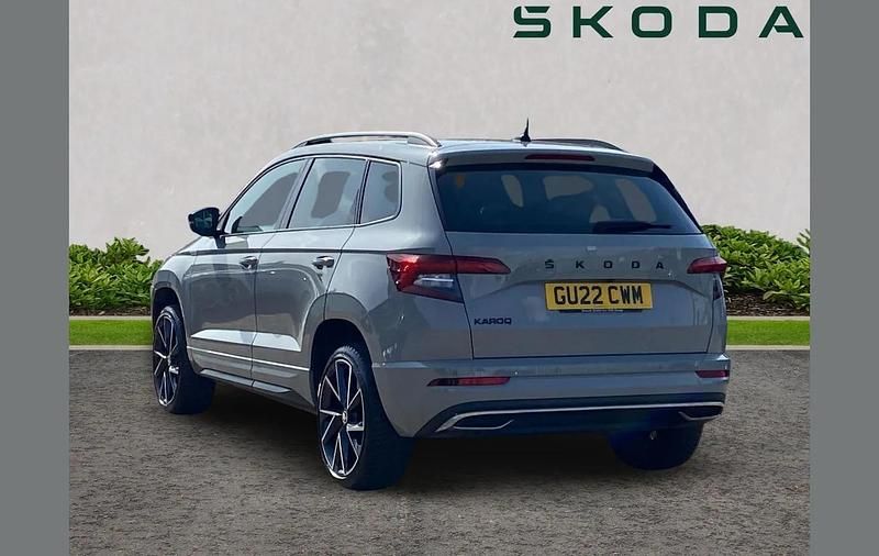Used Skoda Karoq SportLine 150 HP (110 kW) 2022 Grey SUV