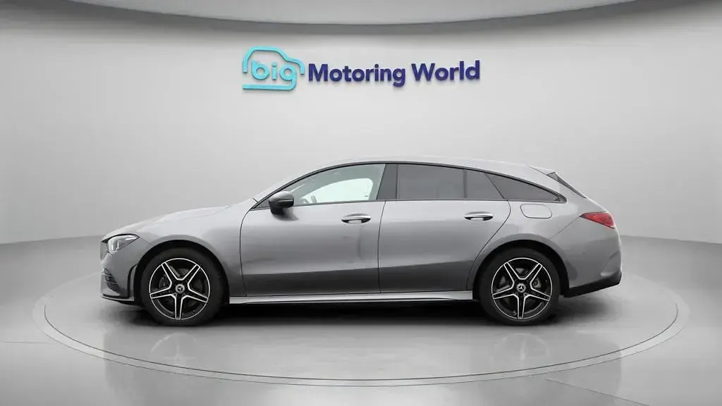 Used Mercedes CLA250e Shooting Brake AMG line 2023 Grey Estate