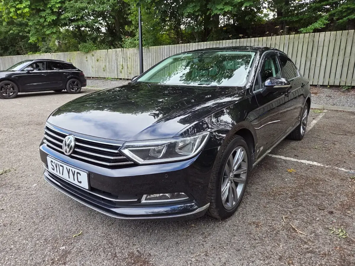 Used VW Passat GT 2017 Black Sedan