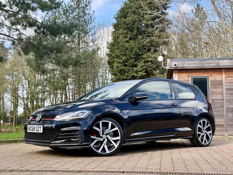 Used VW Golf VII GTI 2019 Black Hatchback